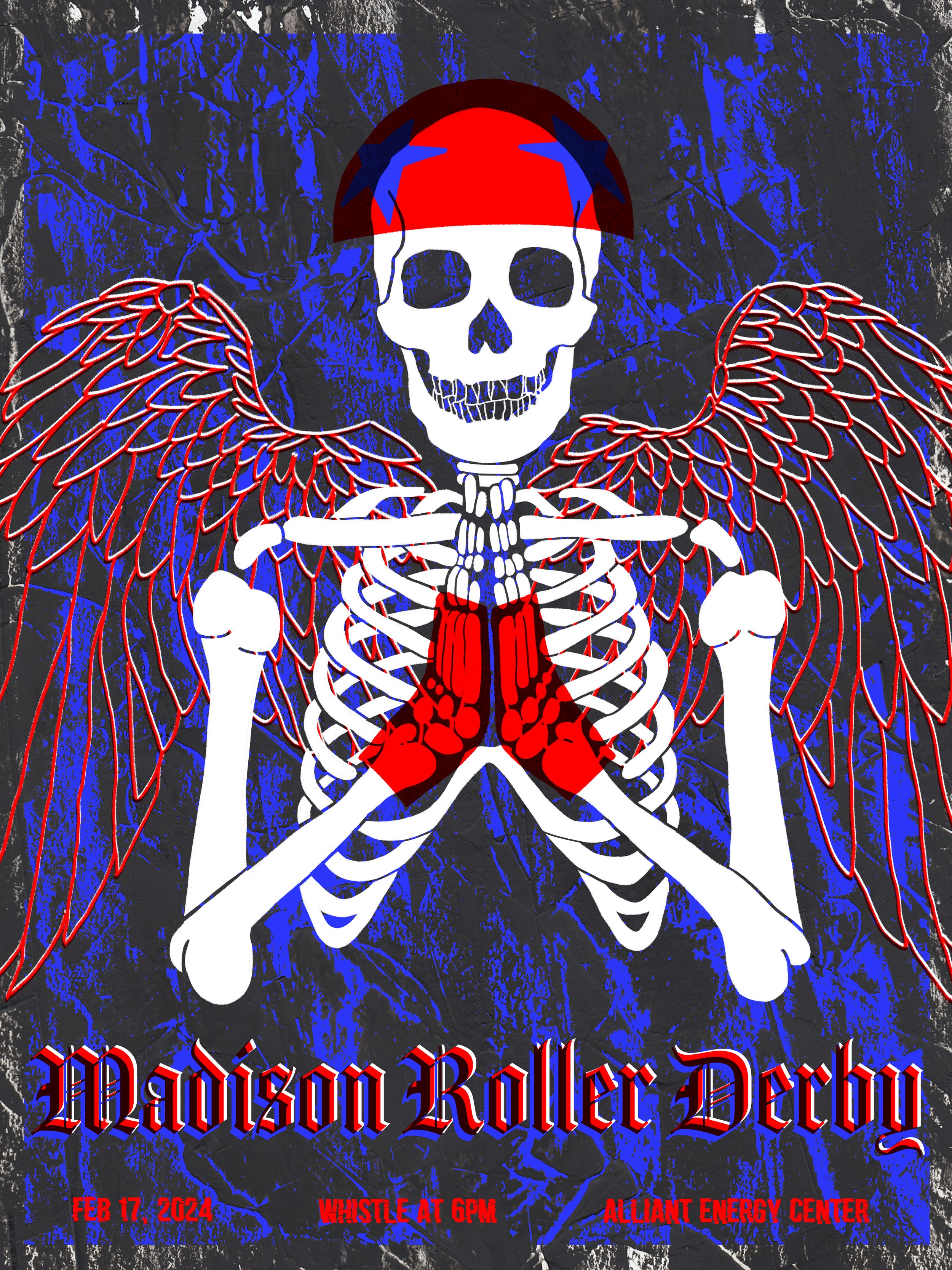Madison Roller Derby Poster